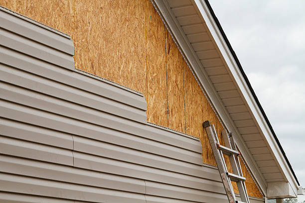 Professional Siding Inspection technician working in Parrish, FL